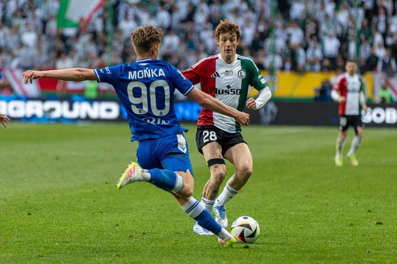 Football. PKO BP Ekstraklasa. Legia Warsaw - Lech Poznan. 11.05.2025