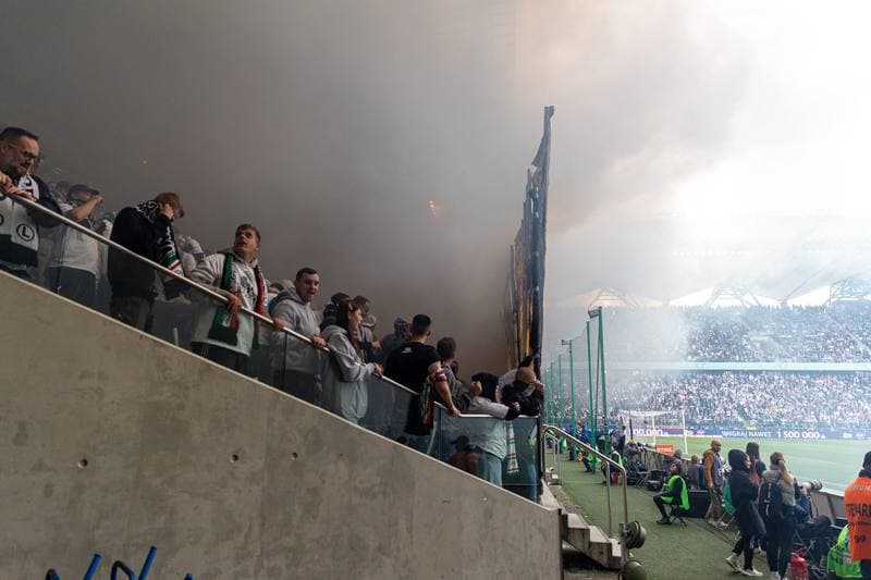 Football. PKO BP Ekstraklasa. Legia Warsaw - Lech Poznan. 11.05.2025