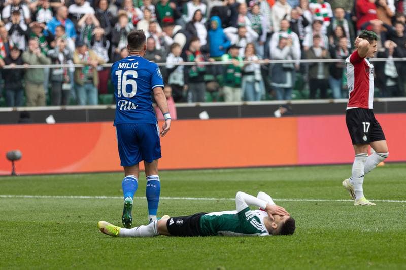 Football. PKO BP Ekstraklasa. Legia Warsaw - Lech Poznan. 11.05.2025