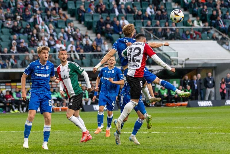 Football. PKO BP Ekstraklasa. Legia Warsaw - Lech Poznan. 11.05.2025