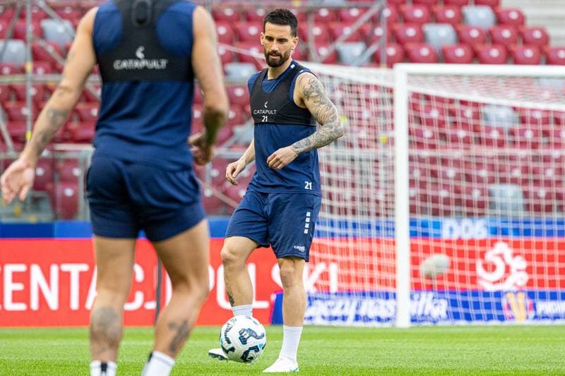 Football. Pogon Szczecin. Training. 01.05.2025
