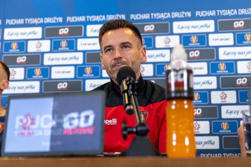 Football. Pogon Szczecin. Press Conference. 01.05.2025