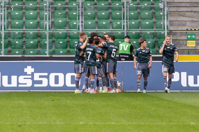 Football. PKO BP Ekstraklasa. Legia Warsaw - Lechia Gdansk. 21.04.2025