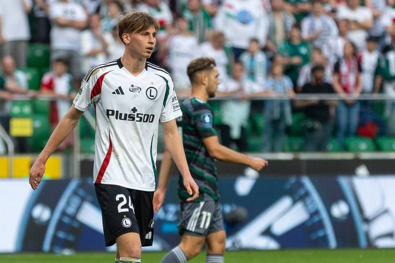 Football. PKO BP Ekstraklasa. Legia Warsaw - Lechia Gdansk. 21.04.2025