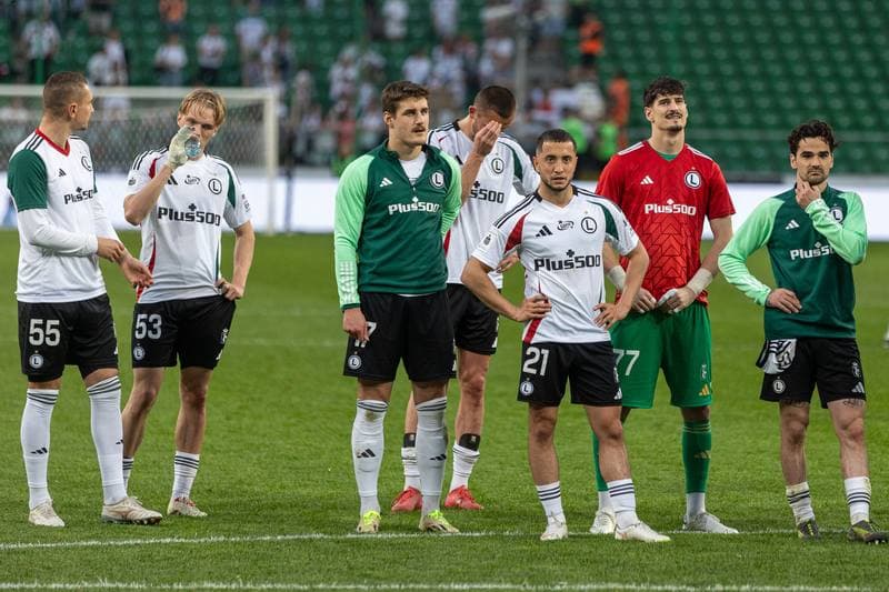 Football. PKO BP Ekstraklasa. Legia Warsaw - Lechia Gdansk. 21.04.2025