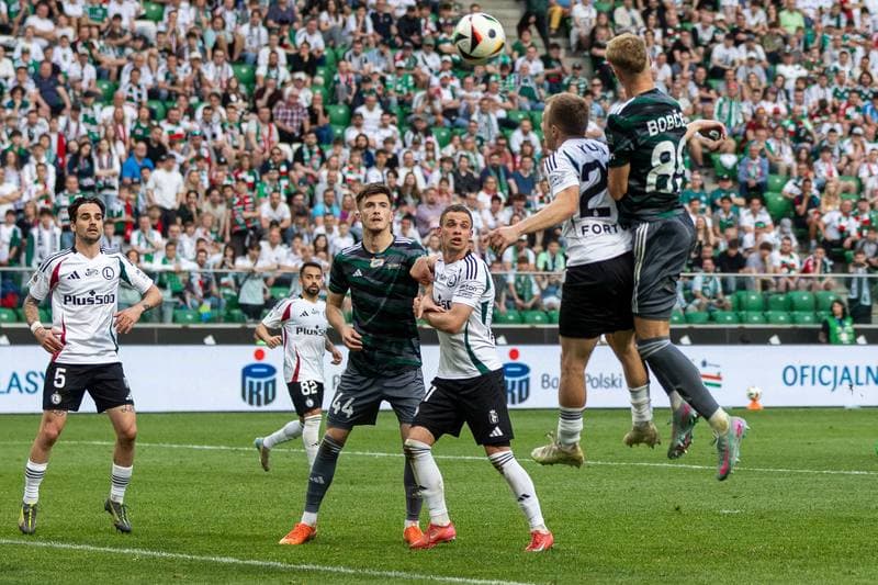 Football. PKO BP Ekstraklasa. Legia Warsaw - Lechia Gdansk. 21.04.2025