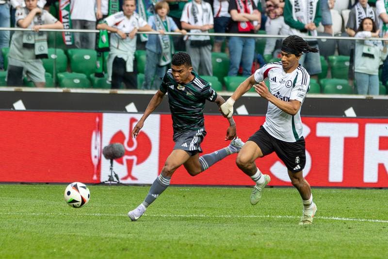 Football. PKO BP Ekstraklasa. Legia Warsaw - Lechia Gdansk. 21.04.2025