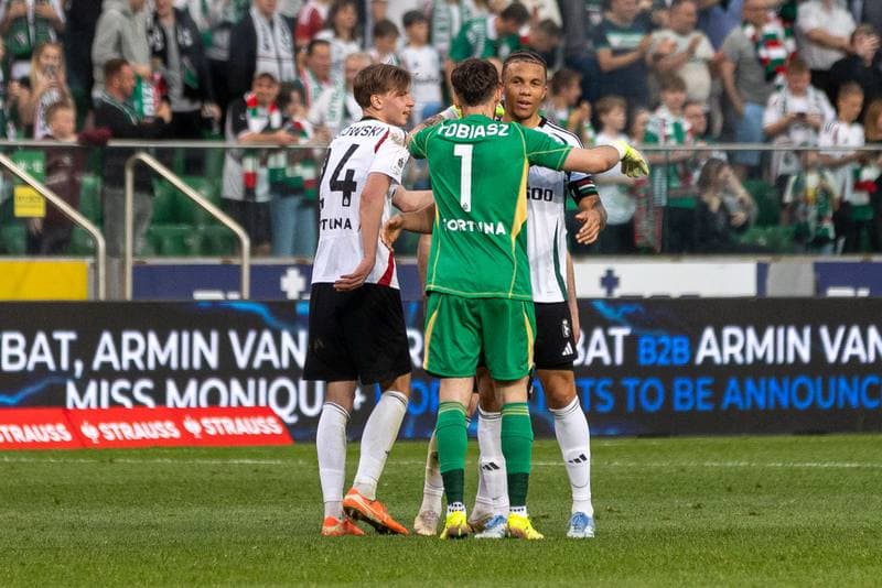 Football. PKO BP Ekstraklasa. Legia Warsaw - Lechia Gdansk. 21.04.2025