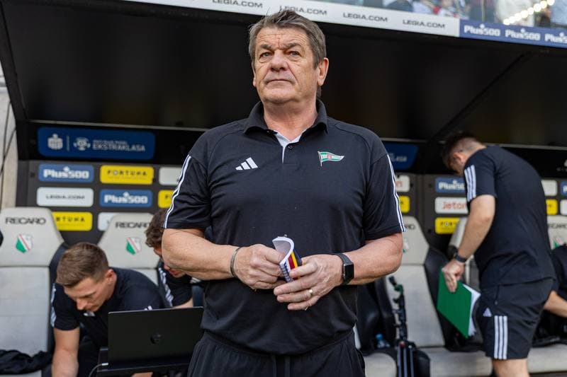 Football. PKO BP Ekstraklasa. Legia Warsaw - Lechia Gdansk. 21.04.2025