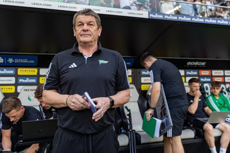 Football. PKO BP Ekstraklasa. Legia Warsaw - Lechia Gdansk. 21.04.2025