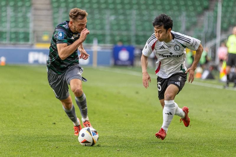 Football. PKO BP Ekstraklasa. Legia Warsaw - Lechia Gdansk. 21.04.2025