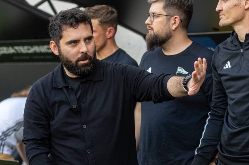 Football. PKO BP Ekstraklasa. Legia Warsaw - Lechia Gdansk. 21.04.2025