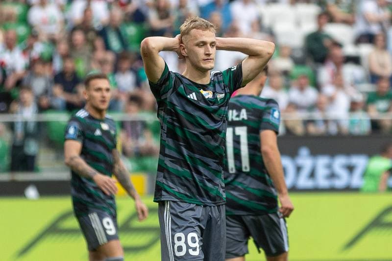 Football. PKO BP Ekstraklasa. Legia Warsaw - Lechia Gdansk. 21.04.2025