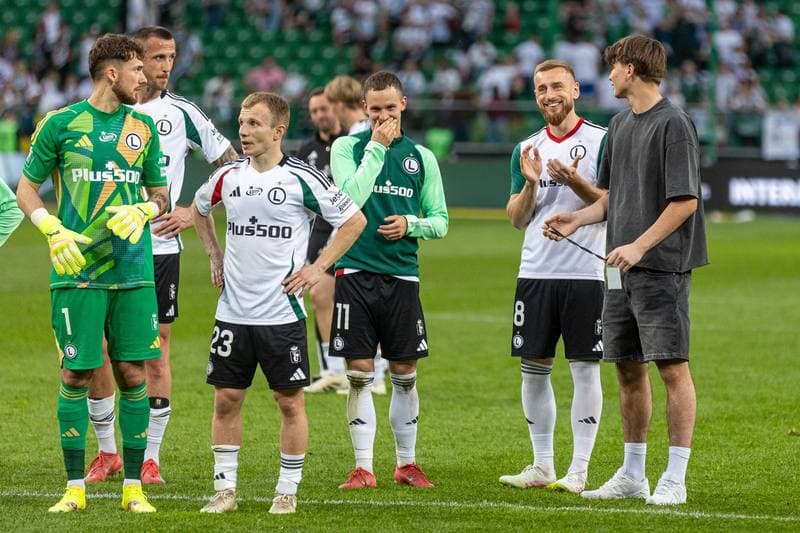 Football. PKO BP Ekstraklasa. Legia Warsaw - Lechia Gdansk. 21.04.2025