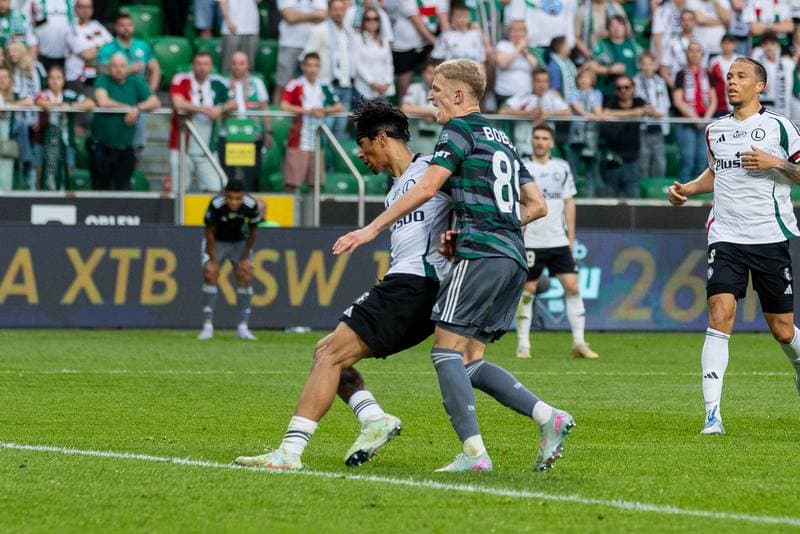 Football. PKO BP Ekstraklasa. Legia Warsaw - Lechia Gdansk. 21.04.2025