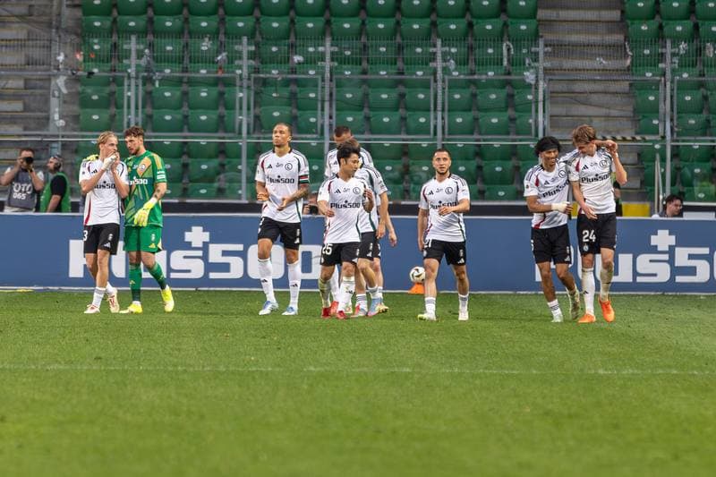Football. PKO BP Ekstraklasa. Legia Warsaw - Lechia Gdansk. 21.04.2025