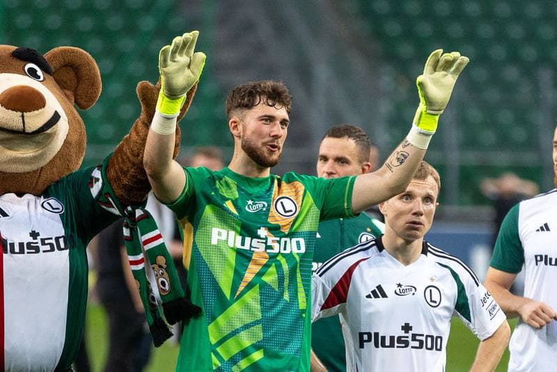 Football. PKO BP Ekstraklasa. Legia Warsaw - Lechia Gdansk. 21.04.2025