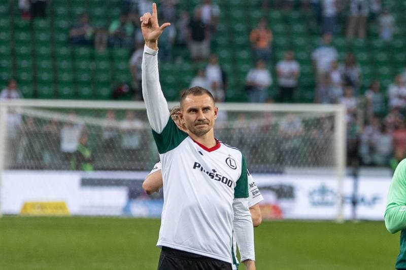 Football. PKO BP Ekstraklasa. Legia Warsaw - Lechia Gdansk. 21.04.2025