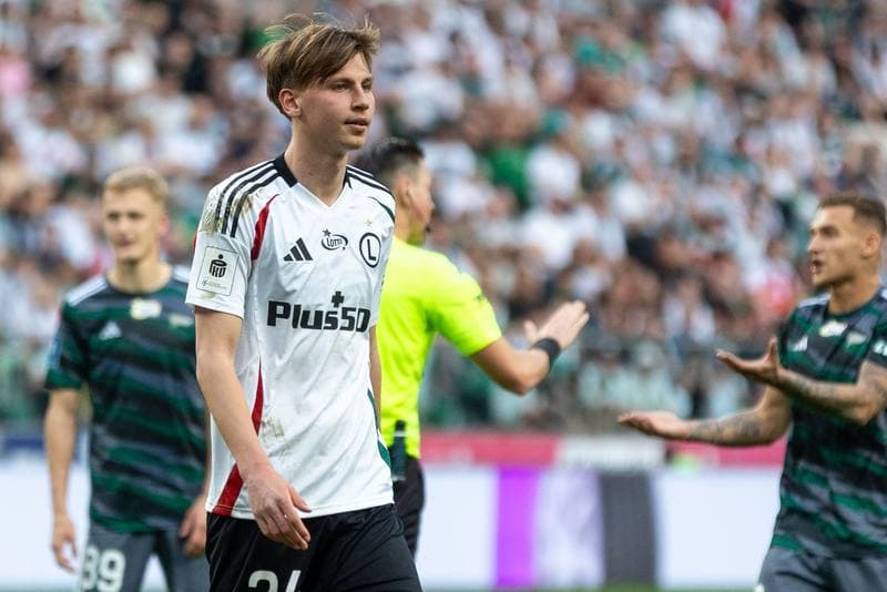 Football. PKO BP Ekstraklasa. Legia Warsaw - Lechia Gdansk. 21.04.2025