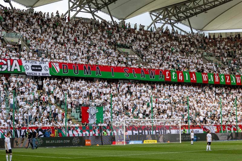 Football. PKO BP Ekstraklasa. Legia Warsaw - Lechia Gdansk. 21.04.2025
