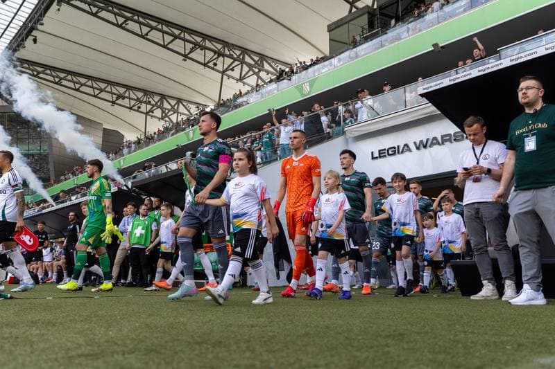 Football. PKO BP Ekstraklasa. Legia Warsaw - Lechia Gdansk. 21.04.2025