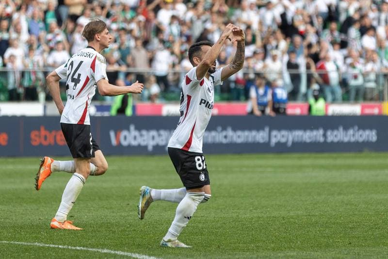 Football. PKO BP Ekstraklasa. Legia Warsaw - Lechia Gdansk. 21.04.2025