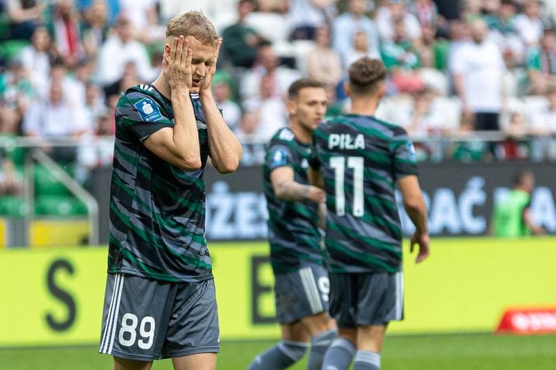 Football. PKO BP Ekstraklasa. Legia Warsaw - Lechia Gdansk. 21.04.2025