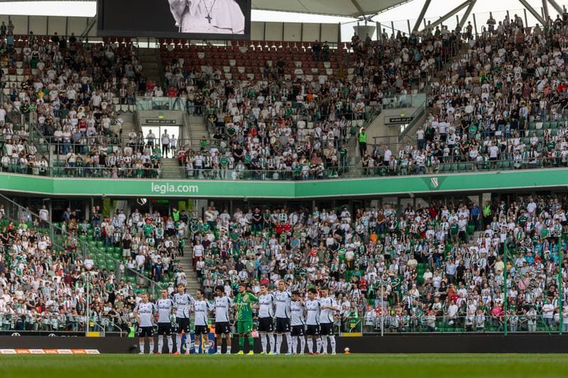 Football. PKO BP Ekstraklasa. Legia Warsaw - Lechia Gdansk. 21.04.2025