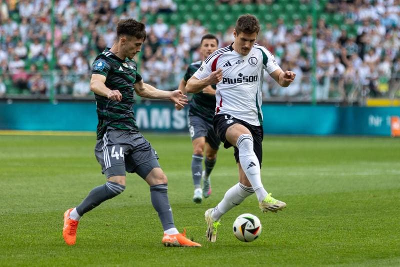 Football. PKO BP Ekstraklasa. Legia Warsaw - Lechia Gdansk. 21.04.2025