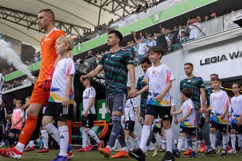 Football. PKO BP Ekstraklasa. Legia Warsaw - Lechia Gdansk. 21.04.2025