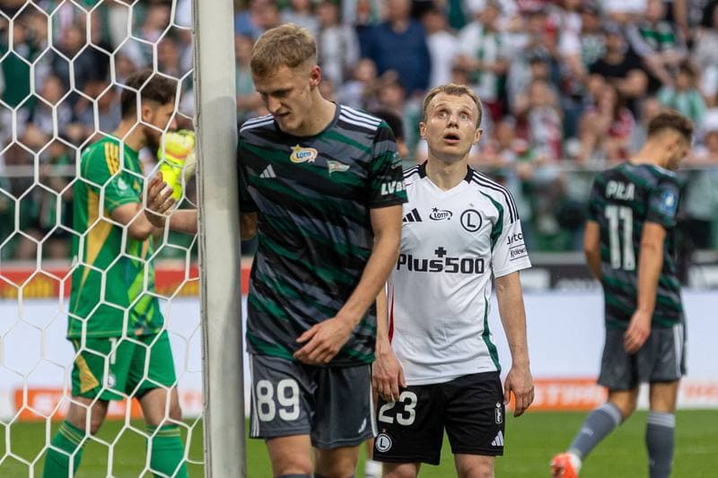 Football. PKO BP Ekstraklasa. Legia Warsaw - Lechia Gdansk. 21.04.2025