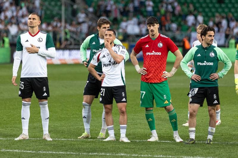 Football. PKO BP Ekstraklasa. Legia Warsaw - Lechia Gdansk. 21.04.2025