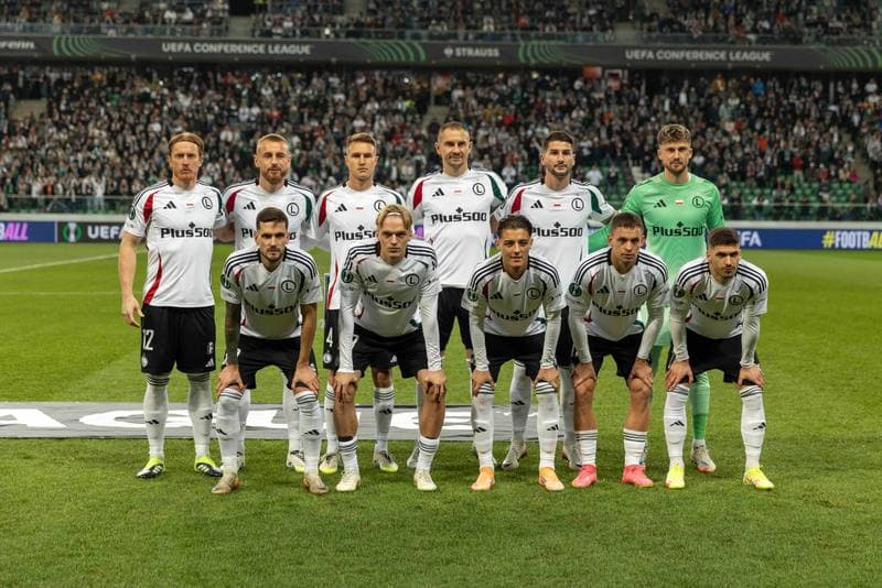 Football. UEFA Europe Conference League. Legia Warsaw - Samsunspor. 02.10.2025