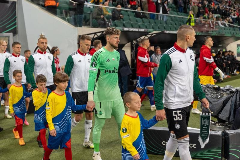 Football. UEFA Europe Conference League. Legia Warsaw - Samsunspor. 02.10.2025
