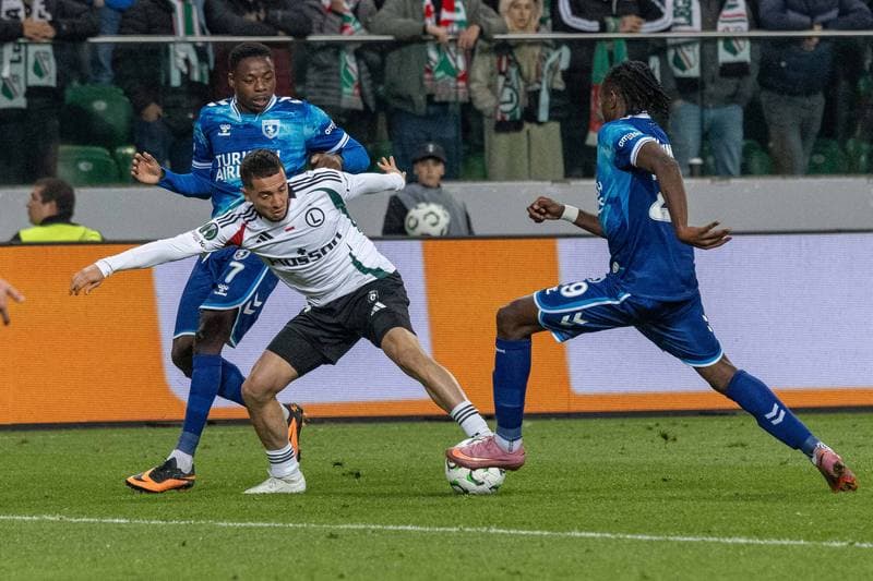 Football. UEFA Europe Conference League. Legia Warsaw - Samsunspor. 02.10.2025