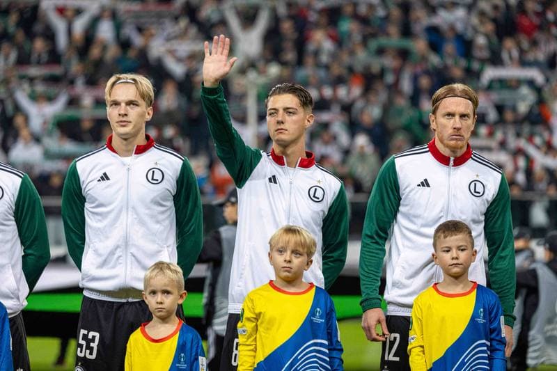Football. UEFA Europe Conference League. Legia Warsaw - Samsunspor. 02.10.2025