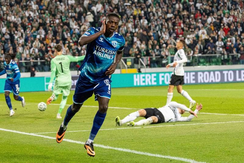 Football. UEFA Europe Conference League. Legia Warsaw - Samsunspor. 02.10.2025