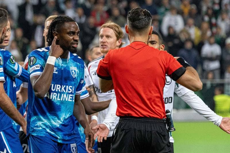 Football. UEFA Europe Conference League. Legia Warsaw - Samsunspor. 02.10.2025