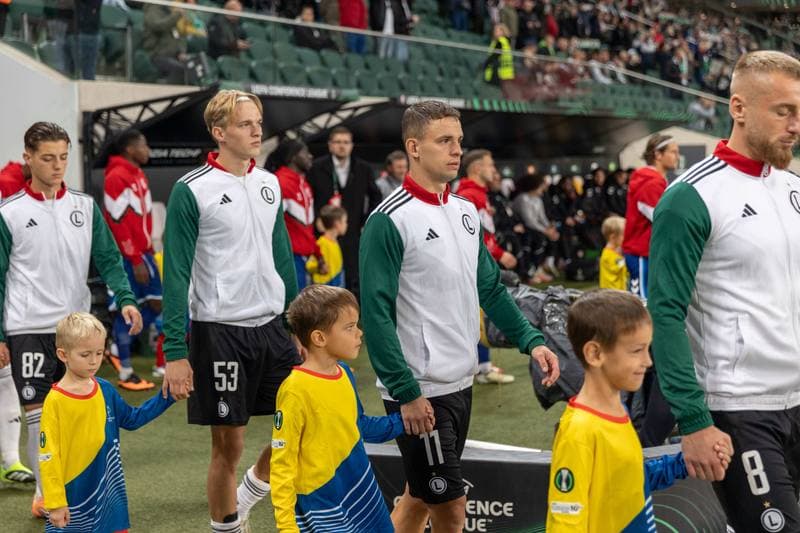 Football. UEFA Europe Conference League. Legia Warsaw - Samsunspor. 02.10.2025