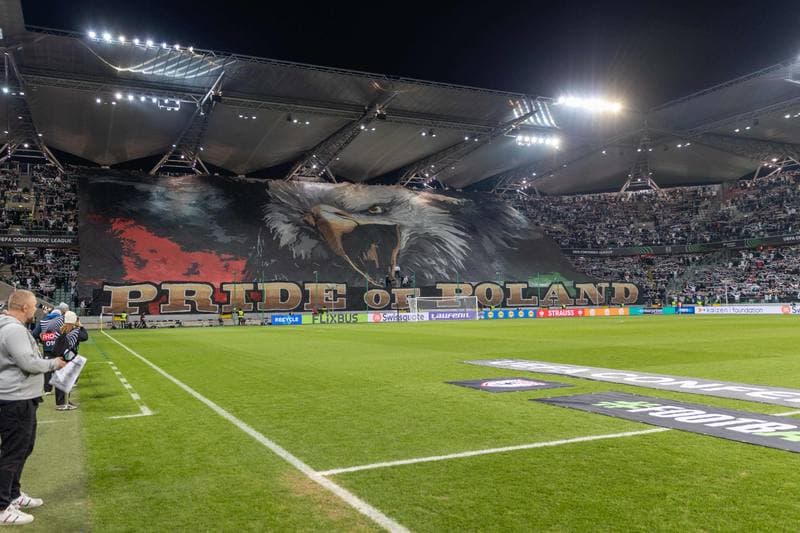 Football. UEFA Europe Conference League. Legia Warsaw - Samsunspor. 02.10.2025