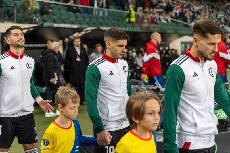 Football. UEFA Europe Conference League. Legia Warsaw - Samsunspor. 02.10.2025