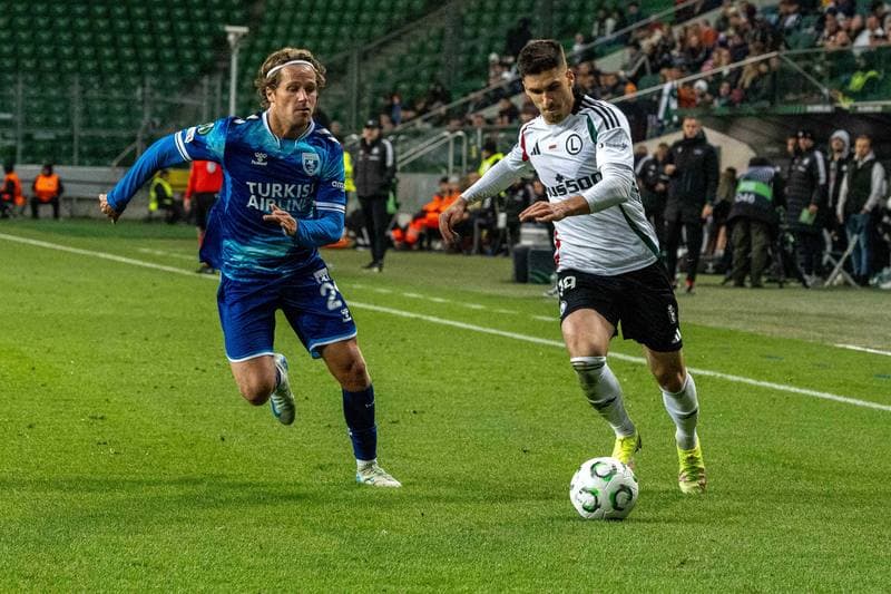 Football. UEFA Europe Conference League. Legia Warsaw - Samsunspor. 02.10.2025