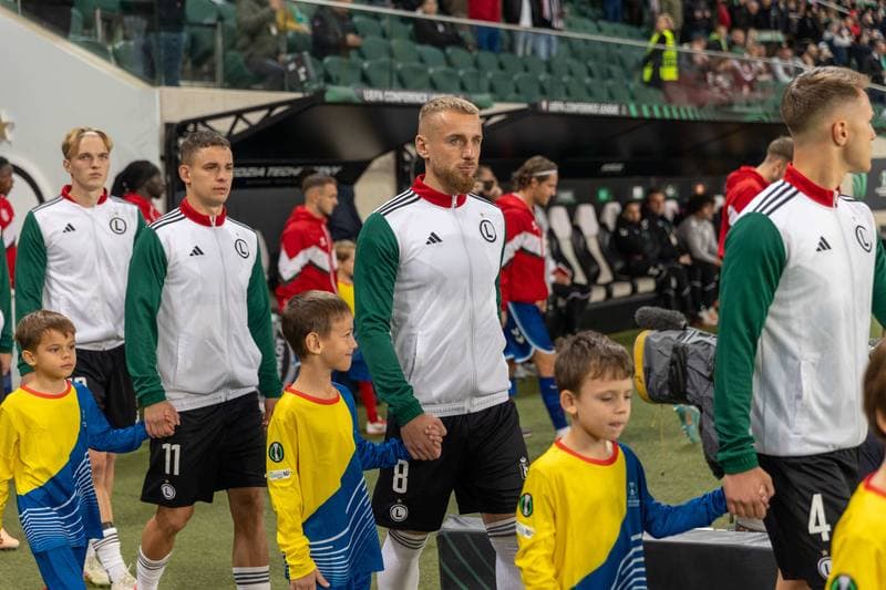 Football. UEFA Europe Conference League. Legia Warsaw - Samsunspor. 02.10.2025