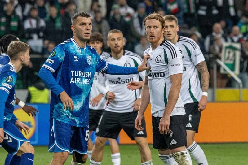 Football. UEFA Europe Conference League. Legia Warsaw - Samsunspor. 02.10.2025