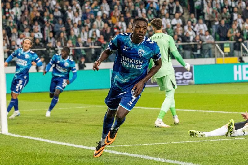 Football. UEFA Europe Conference League. Legia Warsaw - Samsunspor. 02.10.2025