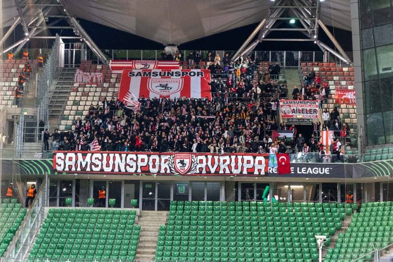 Football. UEFA Europe Conference League. Legia Warsaw - Samsunspor. 02.10.2025