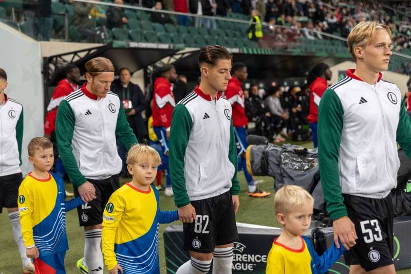Football. UEFA Europe Conference League. Legia Warsaw - Samsunspor. 02.10.2025