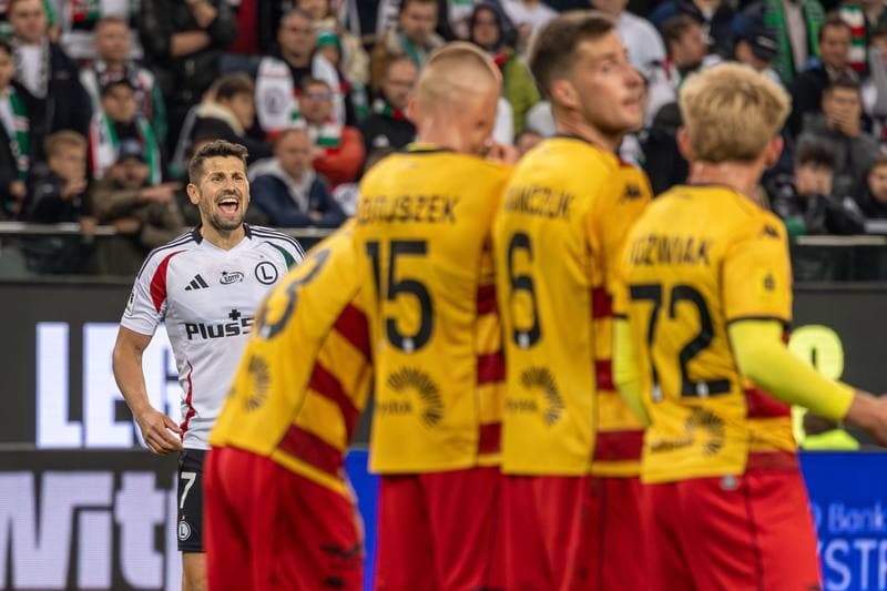 Football. PKO BP Ekstraklasa. Legia Warsaw - Jagiellonia Bialystok. 24.09.2025