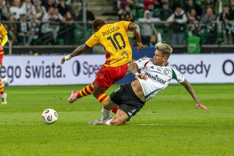 Football. PKO BP Ekstraklasa. Legia Warsaw - Jagiellonia Bialystok. 24.09.2025