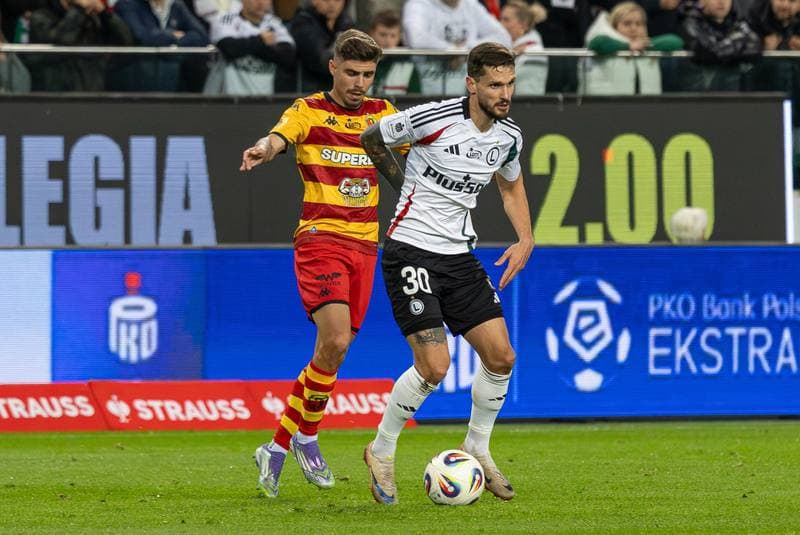 Football. PKO BP Ekstraklasa. Legia Warsaw - Jagiellonia Bialystok. 24.09.2025